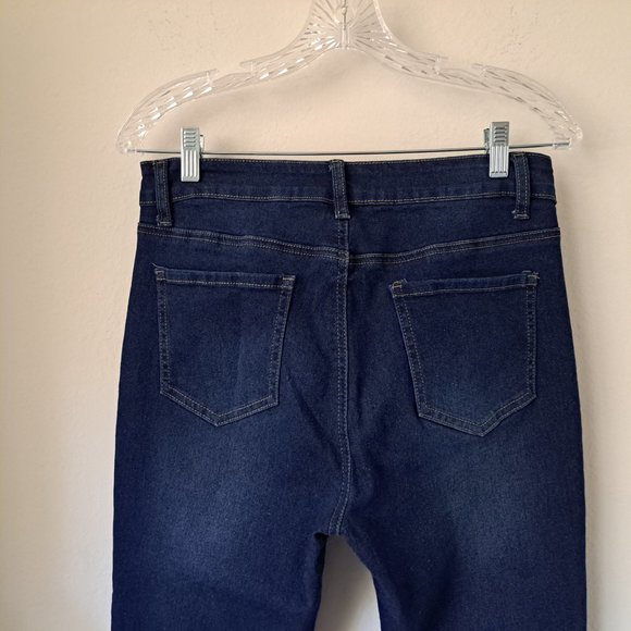 Giselle V. Denim Juniors Skinny Blue Jeans Size 11 Preowned Good Condition - Picture 9 of 11